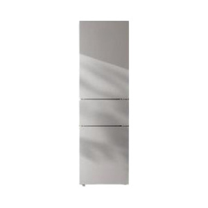 Refrigerador de tres puertas para el hogar, 215L, ahorro de energía, compresor con descongelación automática y pantalla LCD, ideal para alquileres y dormitorios. - Product Image 4