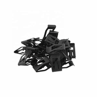 10 pièces de clips de fixation en métal pour tableau de bord de voiture, console avant