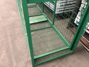 大型トラップケージ折りたたみ式スクエアケージ2ドア生きた動物ケージ豚ウサギ猫 - Product Image 2