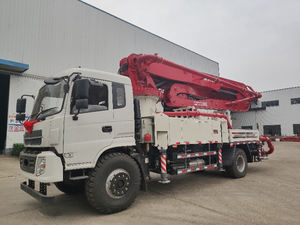 <span class=keywords><strong>Pompe</strong></span> concrète montée par camion hydraulique mobile de mélangeur pour la construction 50M - Product Image 5