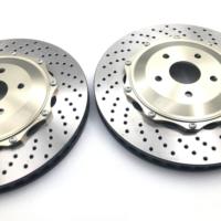 Disco de Freno Personalizado de Alto Rendimiento con Campana Central Perforada, Nuevo, para Seat Leon Cupra, BMW G30 540i G22 G23 E46 M3
