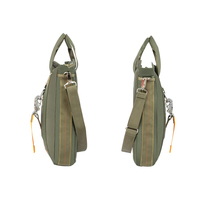 Sac de transport robuste pour casque de pilote, grande capacité, sac de parachutiste, sacoche de messagerie extérieure avec bandoulière réglable