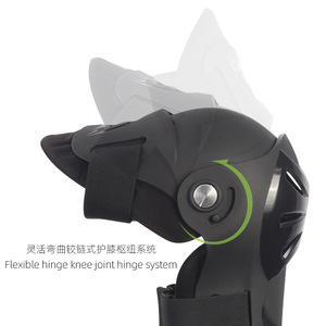 Genouillères, équipement de protection pour motocyclistes, coudières, ensemble de quatre pièces, produits de sécurité anti-chute pour le cyclisme - Product Image 3
