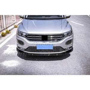 Protector de Parachoques Delantero para T-ROC, Alerón con Aspecto de Carbono, Kit de Carrocería para Volkswagen T-ROC 2018-2020, Accesorios para Automóviles - Product Image 6