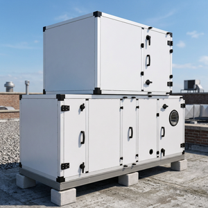 อุปกรณ์ HVAC ระบบ AHU แบบโมดูลาร์อุปกรณ์ระบายอากาศบริสุทธิ์สำหรับอุตสาหกรรม - Product Image 1