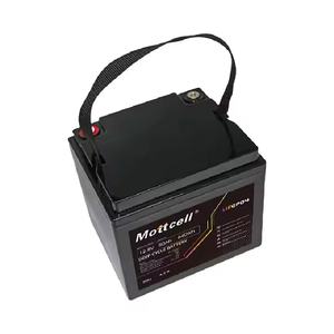 12.8V LiFePO4エネルギー貯蔵バッテリー50Ahリン酸鉄リチウムLiFePO4トロリー付き車リチウムバッテリー - Product Image 3