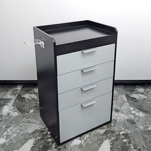 Cabinet de rangement tendance et luxueux pour salon de coiffure Celebre, avec outils de permanente et de teinture - Product Image 4