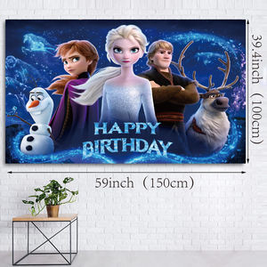 Nuevo fondo <span class=keywords><strong>de</strong></span> fotografía con temática <span class=keywords><strong>de</strong></span> <span class=keywords><strong>Frozen</strong></span>, decoraciones para fiesta <span class=keywords><strong>de</strong></span> cumpleaños, Banner <span class=keywords><strong>de</strong></span> cumpleaños - Product Image 5