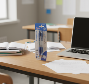 Penna Gel Planny 0.7mm con Inchiostro Blu per Ufficio e Scuola - Product Image 2