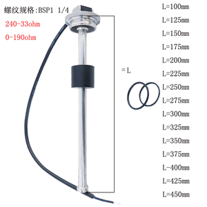 Capteur de niveau d'huile personnalisé TlS100, jauge de niveau de réservoir d'eau pour camping-car, capteur de réservoir de carburant pour véhicule d'ingénierie - Product Image 6