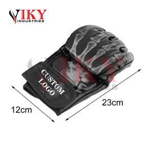 MMA ถุงมือคุณภาพสูง MMA มวยถุงมือหนังวัวคุณภาพสูงปรับแต่งการออกแบบ - Product Image 4