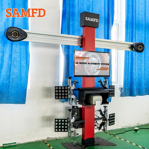 SAMFD Nouvel équipement de positionnement de roue 3D Équipement d'alignement de roue de <span class=keywords><strong>garage</strong></span> Ensemble complet pour garages pour réparation de voiture - Product Image 6