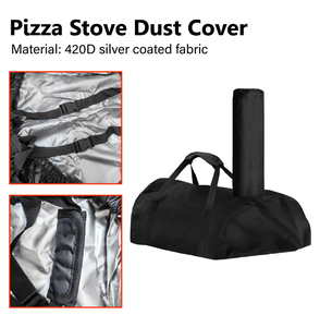 Horno de Pizza plegable de acero inoxidable, <span class=keywords><strong>tostadora</strong></span> <span class=keywords><strong>para</strong></span> interior/exterior, carbón de madera, <span class=keywords><strong>Gas</strong></span> propano, cocina <span class=keywords><strong>para</strong></span> acampar, parrillas <span class=keywords><strong>para</strong></span> barbacoa sin humo - Product Image 6