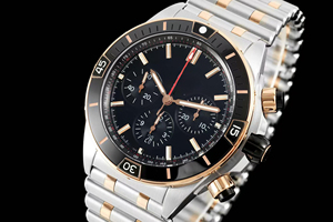 Reloj Cronógrafo Automático Mecánico para Hombre, Color Dorado, Indicador de Reserva de Energía, Reloj de Negocios Multifuncional - Product Image 2