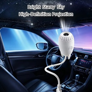 ไฟกลางคืน USB Starry Night Light 3 in 1 สำหรับรถยนต์ โคมไฟสร้างบรรยากาศ ฉายแสงกลางคืนสำหรับภายในรถ - Product Image 2