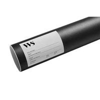 Tube noir imprimé écologique biodégradables, 50 pièces, emballage Kraft pour la livraison postale, A3 A2 A4