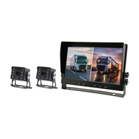 Sistema ADAS para Autobuses y Remolques, Cámara de 360 Grados con Vista de Pájaro, Pantalla Android para Monitoreo Trasero de Vehículos, Kit de Seguridad para Camiones de Trabajo Pesado
