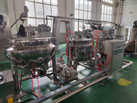 Geavanceerde automatische gelatine/pectine gummy productielijn met chocoladeverwerkings-warmtewisselaar, capaciteit 300 kg/uur, geschikt voor fabrieken.
