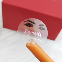 Autocollants adhésifs imperméables en vinyle conçus sur mesure pour l'emballage, impression des étiquettes de logo pour les produits de shampooing de soins de la peau de parfum
