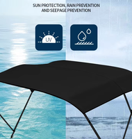 Bâche de protection pour bateau rapide en tissu Oxford 600D, étanche, anti-UV, stable, robuste, légère et portable, étanchéité >3000mm