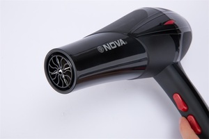 <span class=keywords><strong>Secador</strong></span> <span class=keywords><strong>de</strong></span> <span class=keywords><strong>Pelo</strong></span> Profesional Eléctrico Negro 7110 <span class=keywords><strong>de</strong></span> <span class=keywords><strong>2500W</strong></span>, 2 Velocidades/2 Temperaturas, con Boquilla Concentradora para Hotel, Gran Venta - Product Image 2