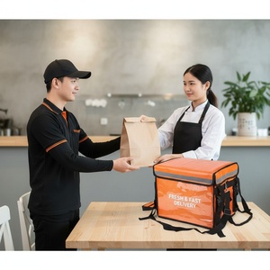 30L Factory Waterproof Insulated <strong>Bicycle</strong> Motorcycle <strong>Delivery</strong> <strong>Bag</strong> Food Cooler <strong>Bag</strong> - Product Image 1
