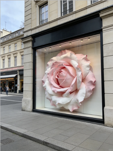 Flores Gigantes Artificiales Elegantes, de Aspecto Suave, Naturales y Realistas, Rosa de Larga Duración para Decoración de Bodas y Hoteles - Product Image 2