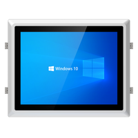 Armortec Produk Terlaris 12.1 Inci All in One PC Panel Layar Sentuh Kapasitif Industri Tanpa Kipas dengan Prosesor Intel 7200U