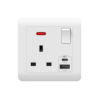 Module d'interrupteur intelligent WiFi LangYeao Mini 40x40mm, 2 voies, IP21, compatible Matter, 10A 250V, pour application et minuterie, en PC durable