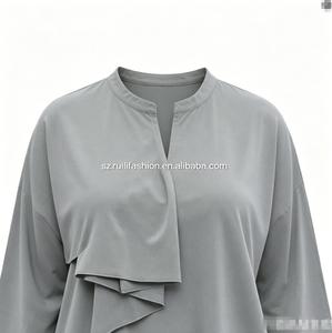 Burkini, Traje de Baño Musulmán Modesto, Traje de Baño Burkini de Color Sólido Personalizado para Mujeres Musulmanas, Suave y Elástico - Product Image 1