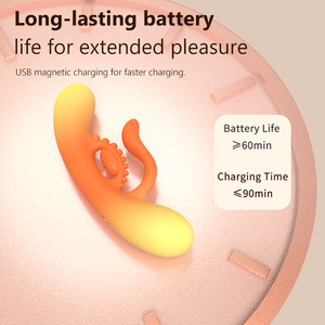 Вибратор 2-в-<span class=keywords><strong>1</strong></span> для точки G и клитора, стимулятор клитора, секс-игрушка для женщин, хит продаж - Product Image 4