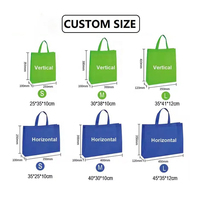Bolsa de Compras Reutilizable Personalizada, Ecológica, de Tela No Tejida, con Logotipo en Relieve, Estampado de Letras, Cierre de Hombro