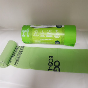 Chất Lượng Cao 100% Compostable Bảng Thùng Rác Túi Rác Pbat + Pla Phân Hủy Sinh Học Túi - Product Image 4