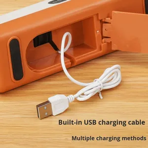 Nouvel affûteur de couteaux électrique multifonctionnel en acier inoxydable, rechargeable, petit et rapide, pour cuisine - Product Image 3