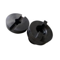 Accouplement croisé flexible personnalisé à alésage croisé SL 45 #   Acier OEM, directement de l'usine, traité par oxydation SFS, garantie 1 an