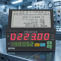 Tachymètre à 6 chiffres, communication RS232 Modbus RTU, fréquence RPM, vitesse de ligne, MYPIN FA8