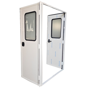 Porte d'entrée double à quatre angles droits de 1400*1750 mm pour camping-car et <span class=keywords><strong>caravane</strong></span>, fabrication sur mesure - Product Image 2