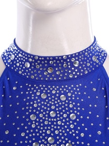 ชุดเต้นรำสำหรับผู้หญิง ชุดเต้นรำแนวลิริคอลสำหรับผู้ใหญ่ ชุดรัดรูปแบบชิ้นเดียว ชุดสำหรับฟิกเกอร์สเก็ต ยิมนาสติก ชุดออกกำลังกาย ชุดเต้นลาติน ชุดเต้นร่วมสมัย - Product Image 3