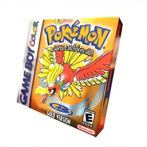 New Design 7 Colors Top Quality Gold Crystal Version Holographic Metallic Foil Finish <b>Game</b> Box for Gbc - Product Image 3