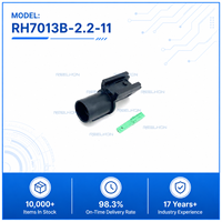 Connecteur Étanche Automobile 7013B-2.2-11 Auto Connect 1 Broche pour Faisceau de Câbles Électriques, Boîtier Scellé