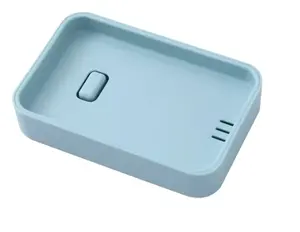 Plastic Square Soap Box Double Layer Drain Soap Rack Soap Holder Dish Storage Plate Tray Bathroom Accessories Bathroom Supplies