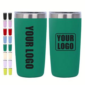 Vaso Térmico de Acero Inoxidable de Doble Pared de 10 oz (300 ml) con Logotipo Personalizado, Taza de Viaje Aislada al Vacío con Tapa - Product Image 1