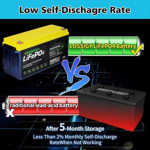 Batteries lithium-ion Lifepo4 de haute qualité à prix avantageux 12V 100Ah 200AH Batterie solaire - Product Image 3