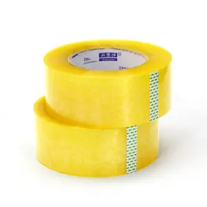 Goede Kwaliteit Bopp Verpakkingstape Op Waterbasis Lijm Acryl Zelfklevende Bopp Tape