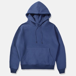 <b>Men's</b> Hooded Fleece Sweatshirt Solid Color Casual Regular Fit Olive Green Cotton <b>Pullover</b> with Pocket Autumn - Product Image 5