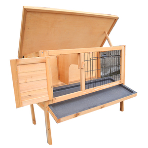 WoodVille Personnalisation Clapier à lapin en bois Maison Clapier à lapin en bois bon marché à vendre - Product Image 6