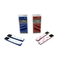 Bandelettes de test de pH jetables pour laboratoire, papier tournesol bleu et rouge