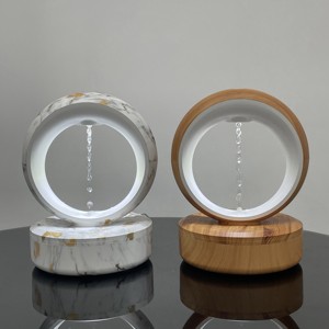 Logotipo personalizado electrodomésticos Cool Mist humificador luz hogar Oficina hidratante gota de agua levitación humidificadores de aire - Product Image 5