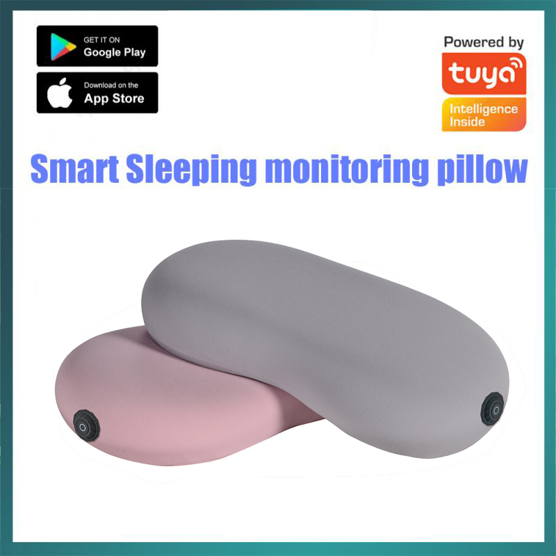 RSH smart controllable pillow BLE Tuya App Control Heated Smart Neck Massage Pillow Travel Pillow Massager