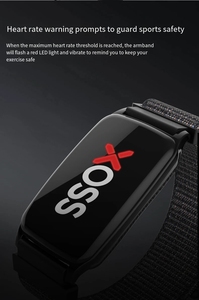 Moniteur de fréquence <span class=keywords><strong>cardiaque</strong></span> XOSS Beat Band Pro avec zones de fréquence <span class=keywords><strong>cardiaque</strong></span>/calories, <span class=keywords><strong>capteur</strong></span> HRM pour le fitness, le cyclisme, BLE5.0 ANT+ pour <span class=keywords><strong>Wahoo</strong></span> - Product Image 2